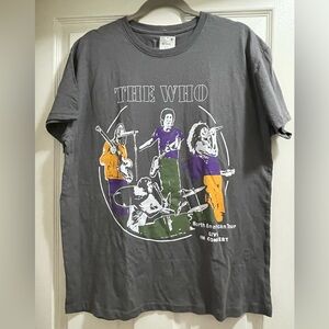 NWT The WHO Band Tour T-Shirt Size XXL